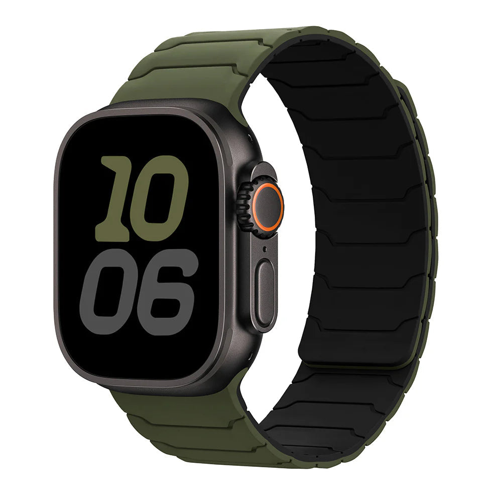 Magnetický silikonový řemínek pro Apple Watch
