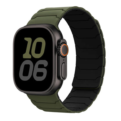 Magnetický silikonový řemínek pro Apple Watch