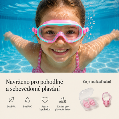 AquaKlid™ Dětské plavecké brýle