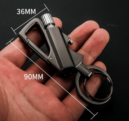 Kovový klíčenkový zapalovač