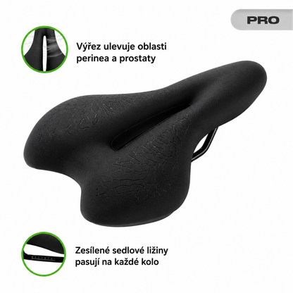 Cyklistické sedlo Poctivo ComfortRide™