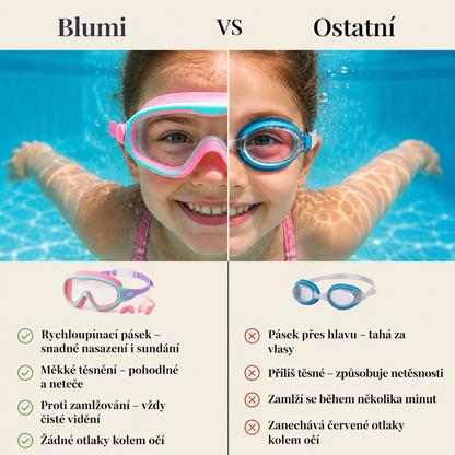 AquaKlid™ Dětské plavecké brýle