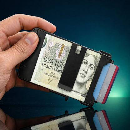 Fortel™ – kovová peněženka s RFID ochranou
