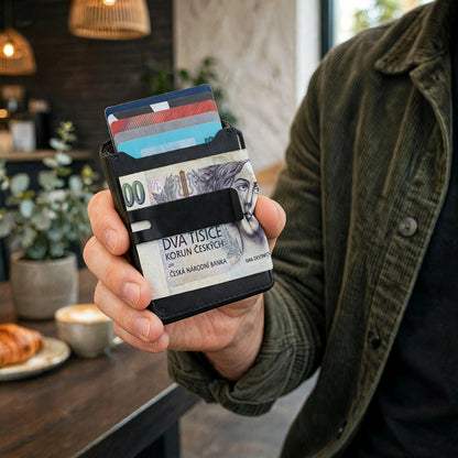 Fortel™ – kovová peněženka s RFID ochranou