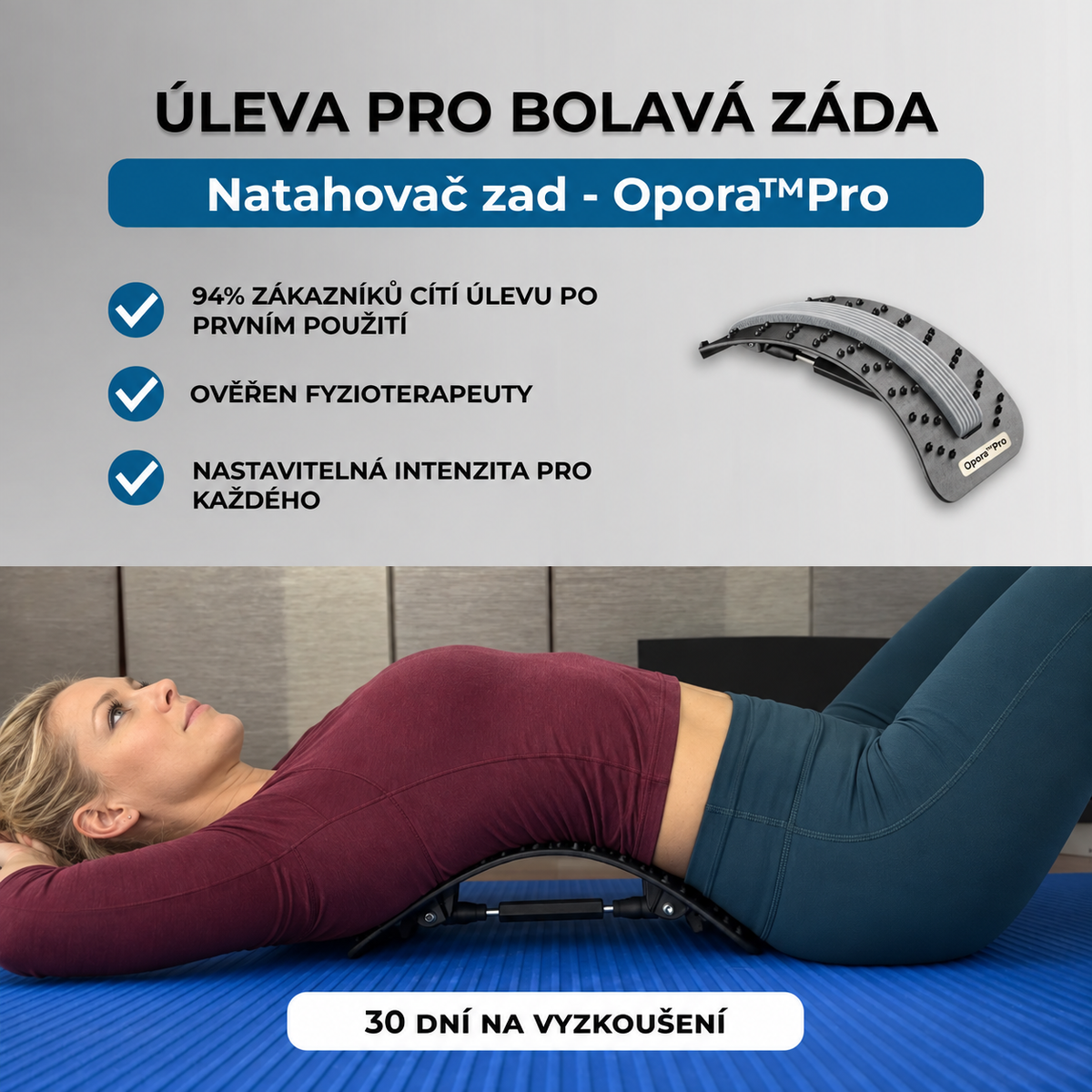 Natahovač zad - Opora™️ Pro