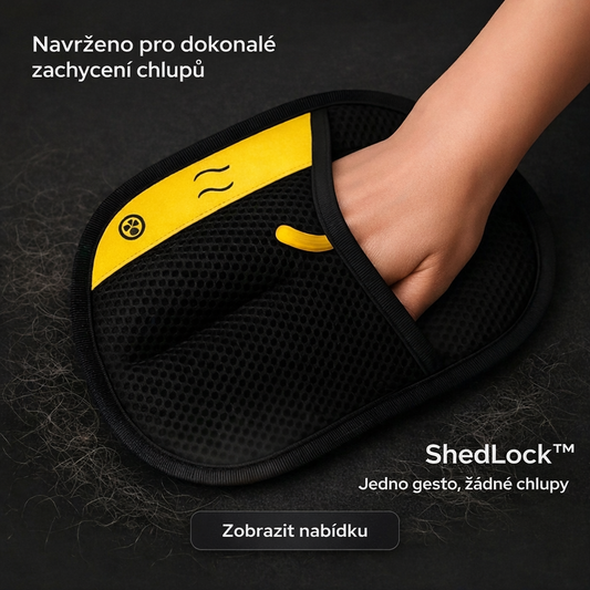 Odstraňte zvířecí chlupy během jediného tahu