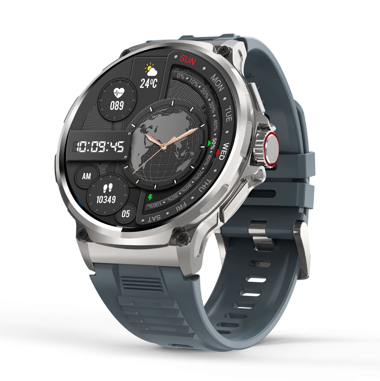 Orvion V69 chytré hodinky – Bluetooth volání, 100+ režimů, IP68