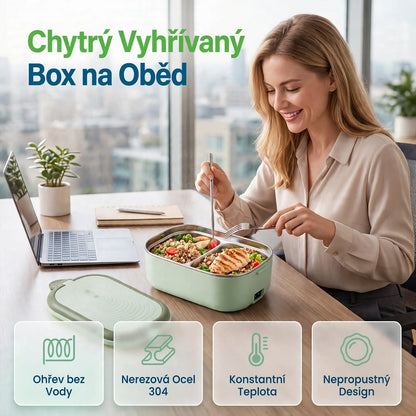 🍱 Elektrický ohřívací box na jídlo bez mikrovlnky | Poctivo
