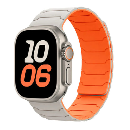 Magnetický silikonový řemínek pro Apple Watch