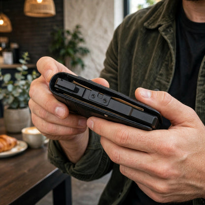 Fortel™ – kovová peněženka s RFID ochranou