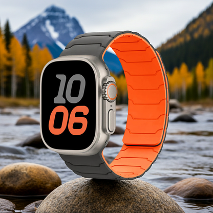 Magnetický silikonový řemínek pro Apple Watch