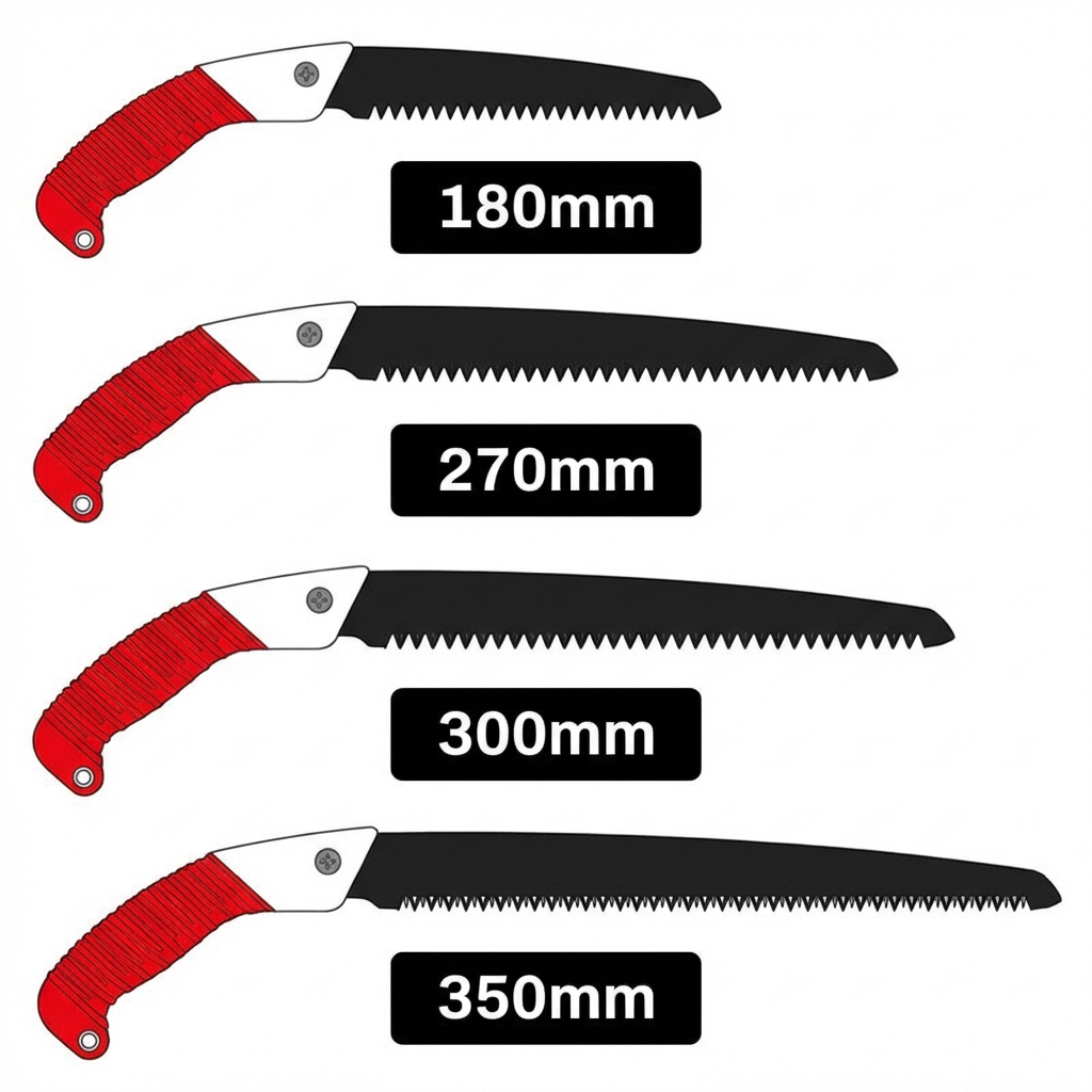 Lehká a ostrá univerzální prořezávací pila s pouzdrem