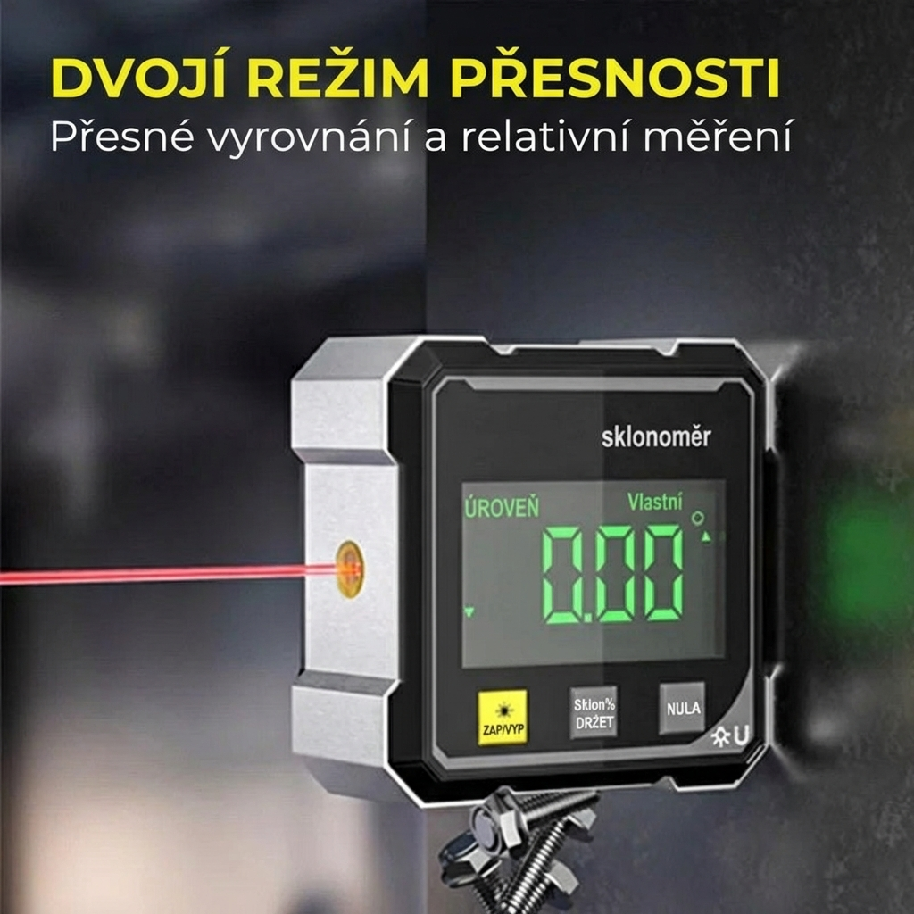 Digitální sklonoměr