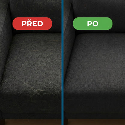 Odstraňte zvířecí chlupy během jediného tahu
