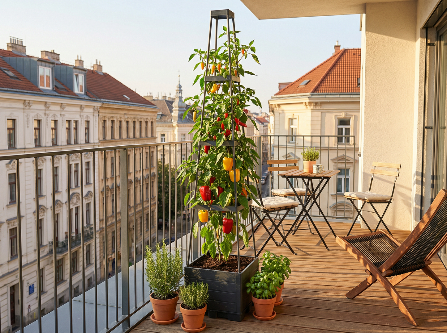 Pěstujte čerstvou zeleninu i na malém balkoně