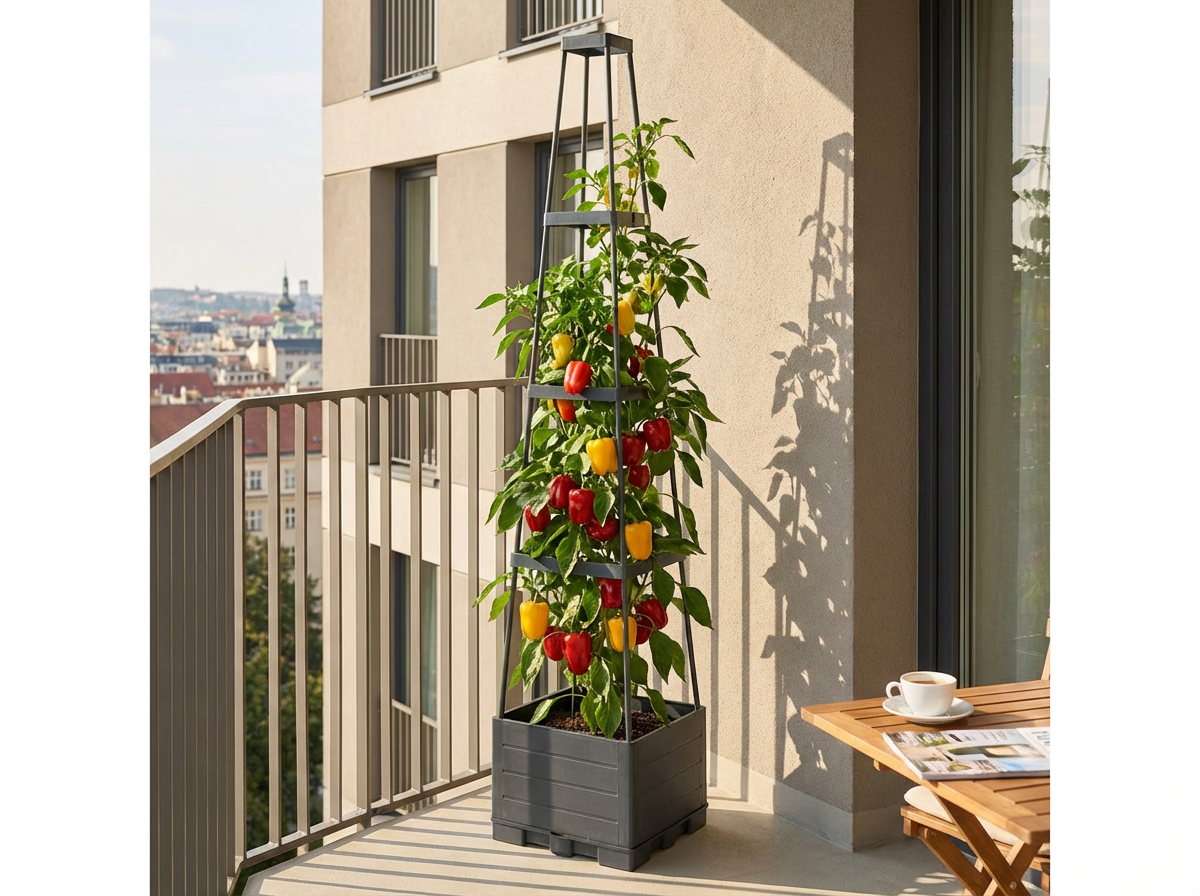 Pěstujte čerstvou zeleninu i na malém balkoně