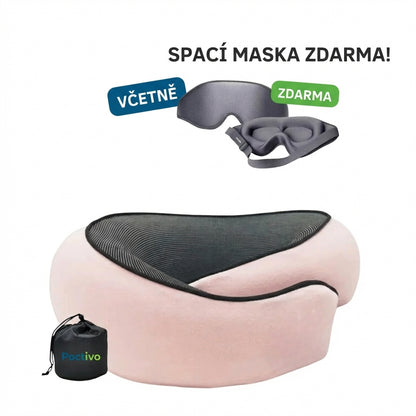 Poctivo AeroRest 360 – Ergonomický cestovní polštář na krk