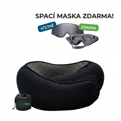 Poctivo AeroRest 360 – Ergonomický cestovní polštář na krk