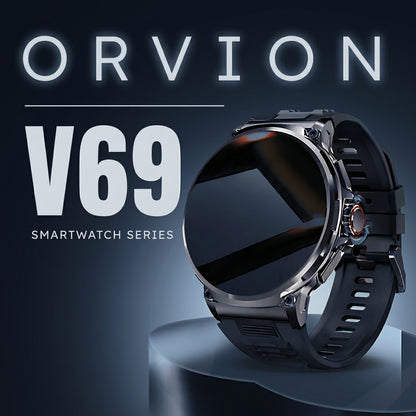 Orvion V69 chytré hodinky – Bluetooth volání, 100+ režimů, IP68