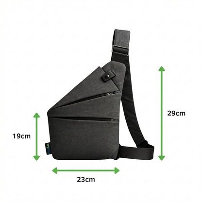 Crossbody taška proti krádeži