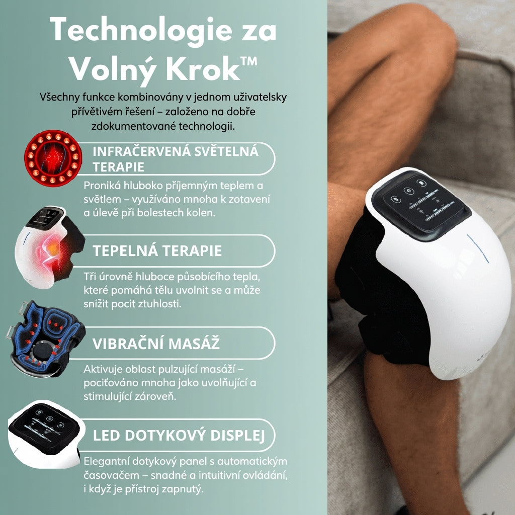 Volný Krok™ – Úleva pro vaše kolena každý den