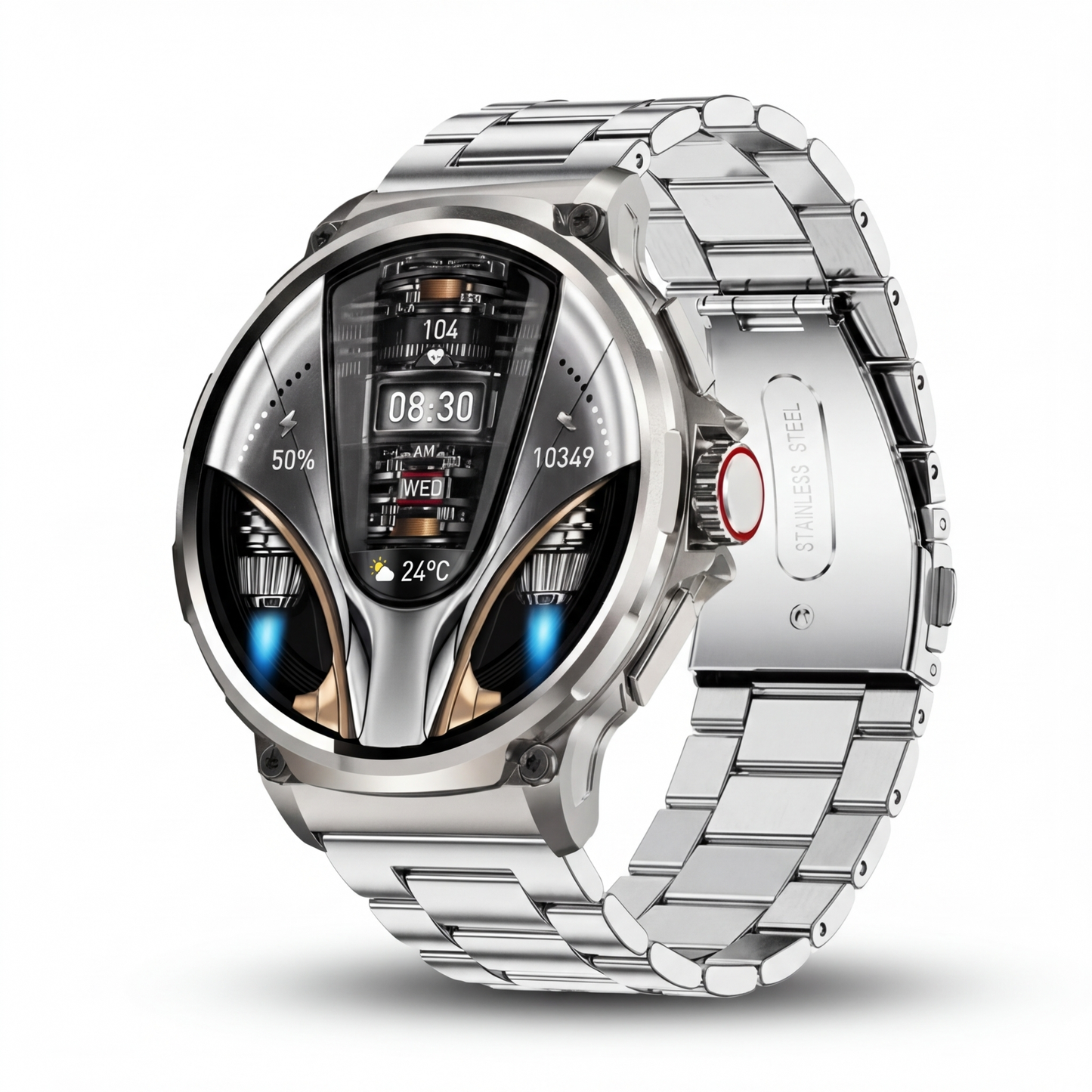 Orvion V69 chytré hodinky – Bluetooth volání, 100+ režimů, IP68