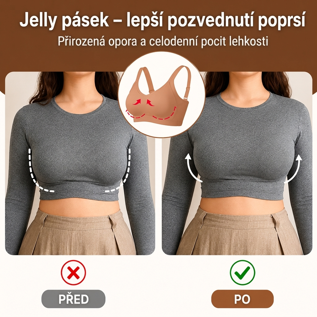 Bezešvá podprsenka Comfort Lift | Poctivo