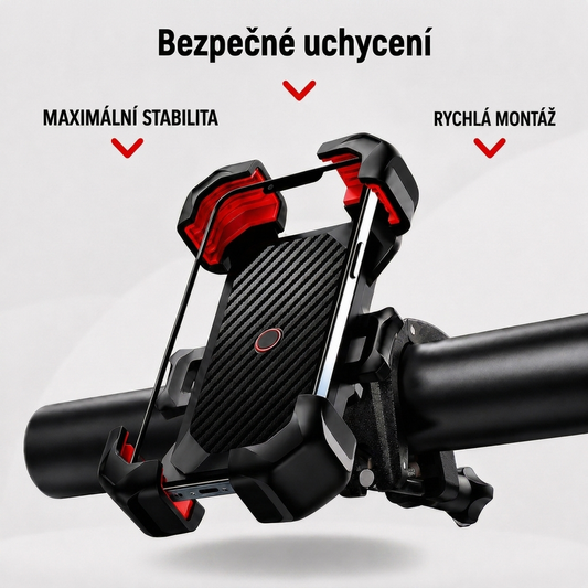 MotoGrip™ — Univerzální držák telefonu pro kola, skútry i motorky