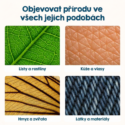 Dětský digitální mikroskop s 1000× zvětšením | Poctivo