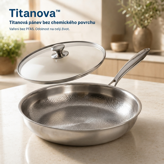 Titanova™ – titanová pánev bez PFAS | Poctivo