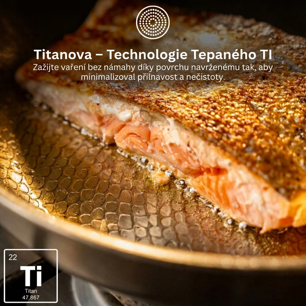 Titanova™ – titanová pánev bez PFAS | Poctivo