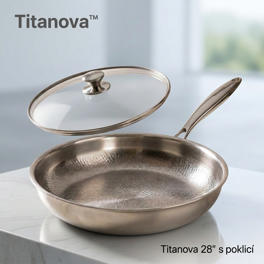 Titanova™ – titanová pánev bez PFAS | Poctivo
