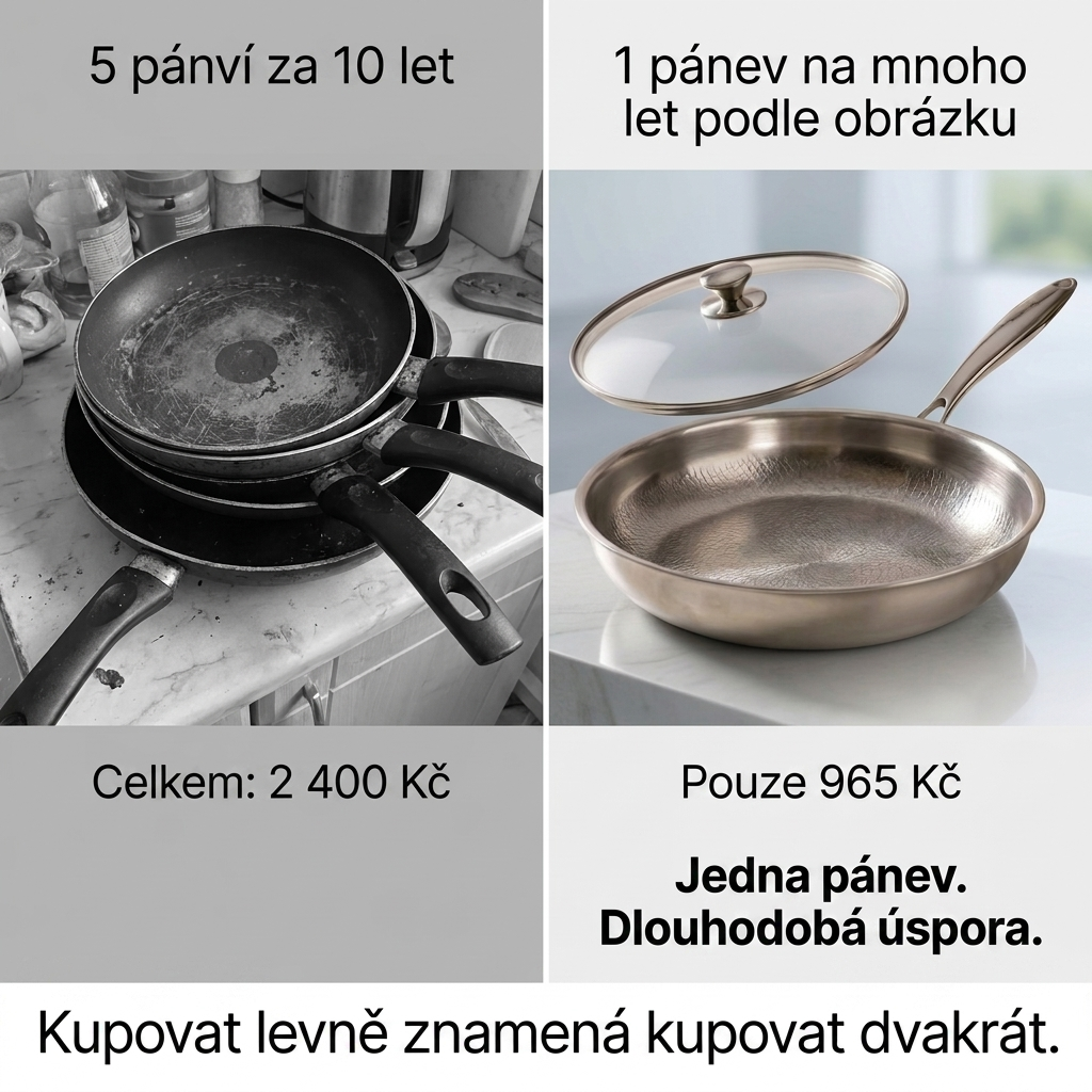 Titanova™ – titanová pánev bez PFAS | Poctivo
