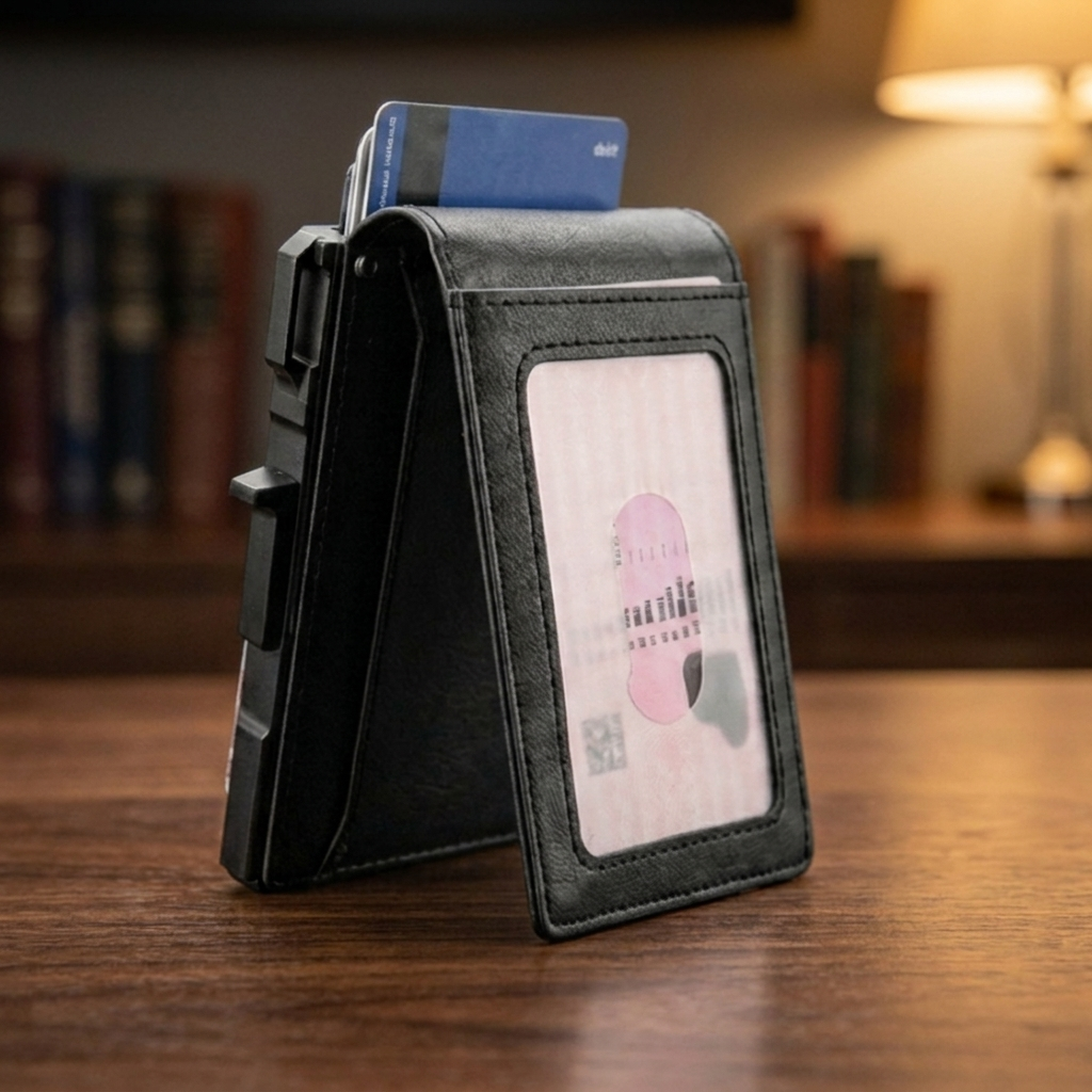 Fortel™ – kovová peněženka s RFID ochranou