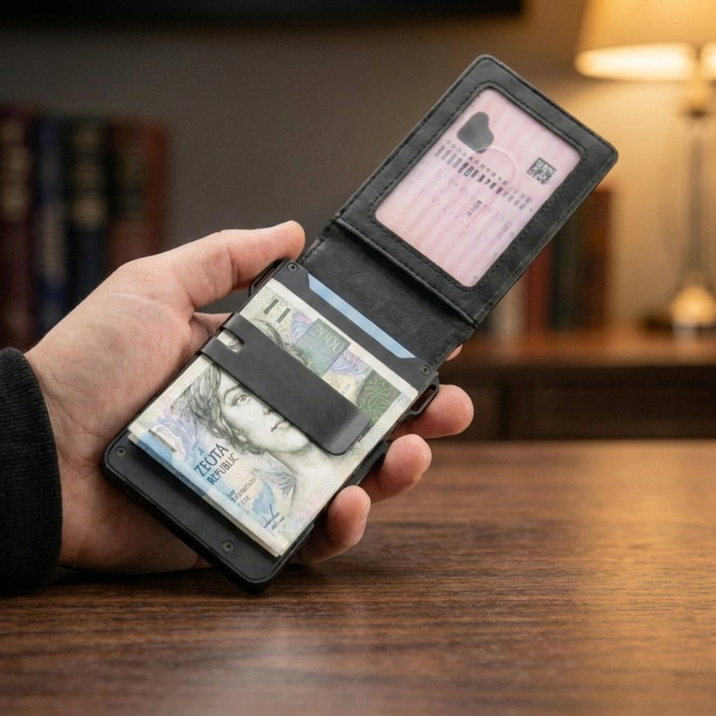 Fortel™ – kovová peněženka s RFID ochranou