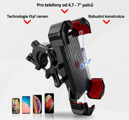 MotoGrip™ — Univerzální držák telefonu pro kola, skútry i motorky