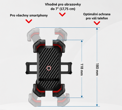 MotoGrip™ — Univerzální držák telefonu pro kola, skútry i motorky