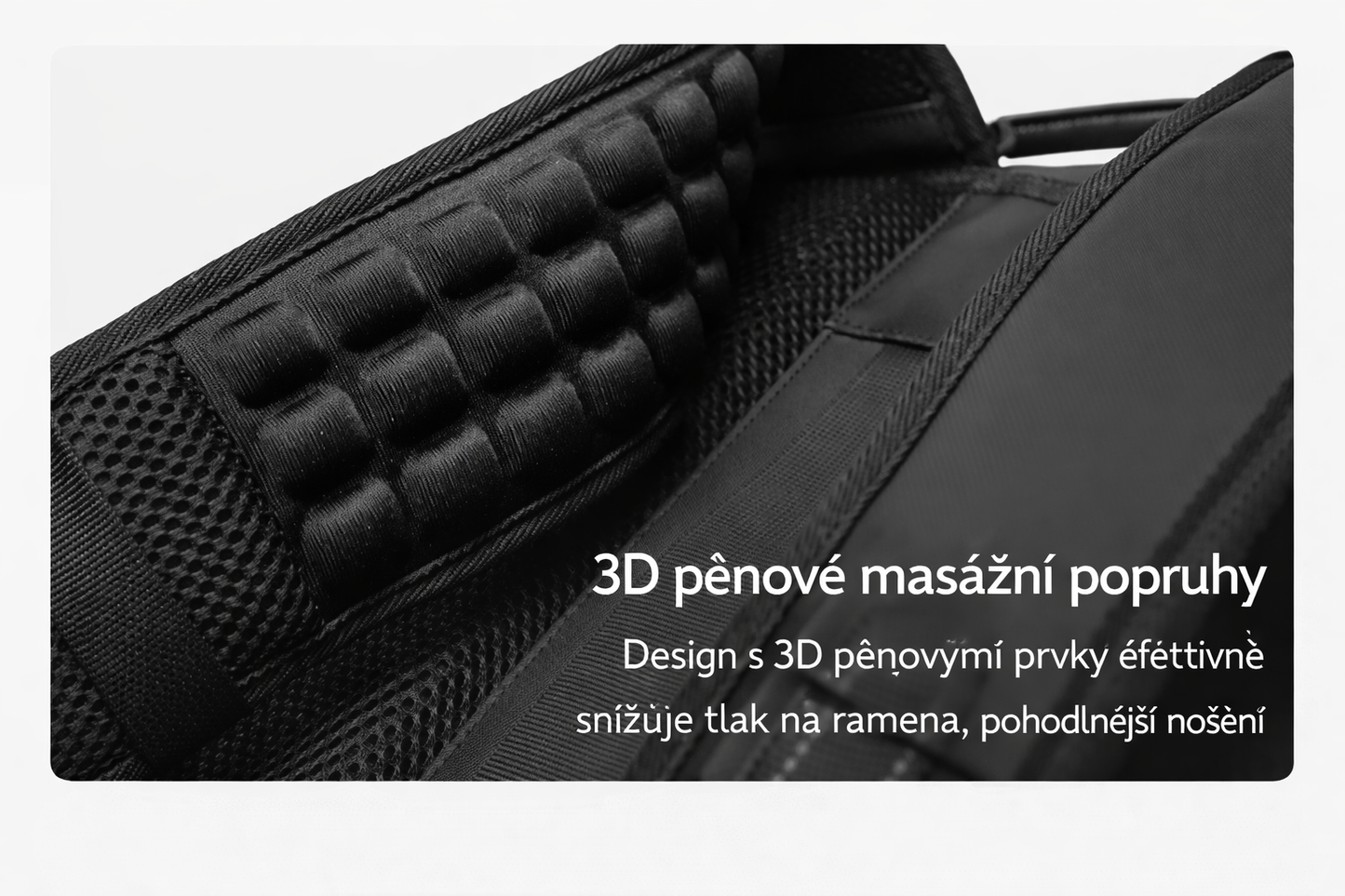 Vakuový cestovní batoh s rozšířením