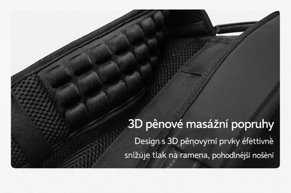 Vakuový cestovní batoh s rozšířením