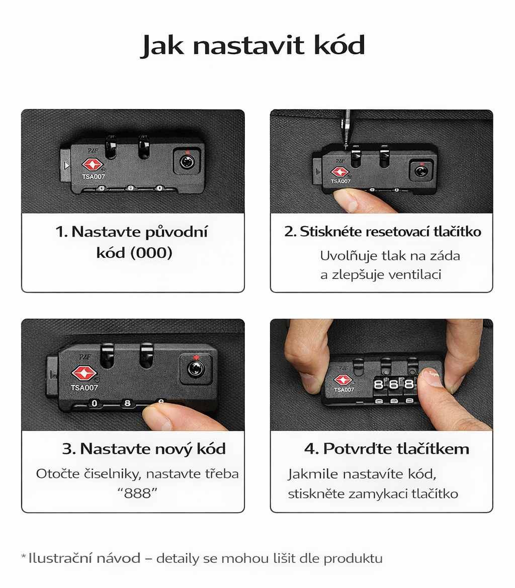 Vakuový cestovní batoh s rozšířením