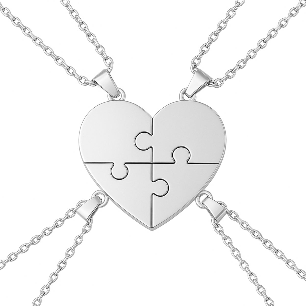 Personalizovaný náhrdelník Puzzle srdce | Poctivo