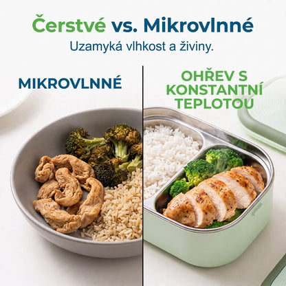 🍱 Elektrický ohřívací box na jídlo bez mikrovlnky | Poctivo