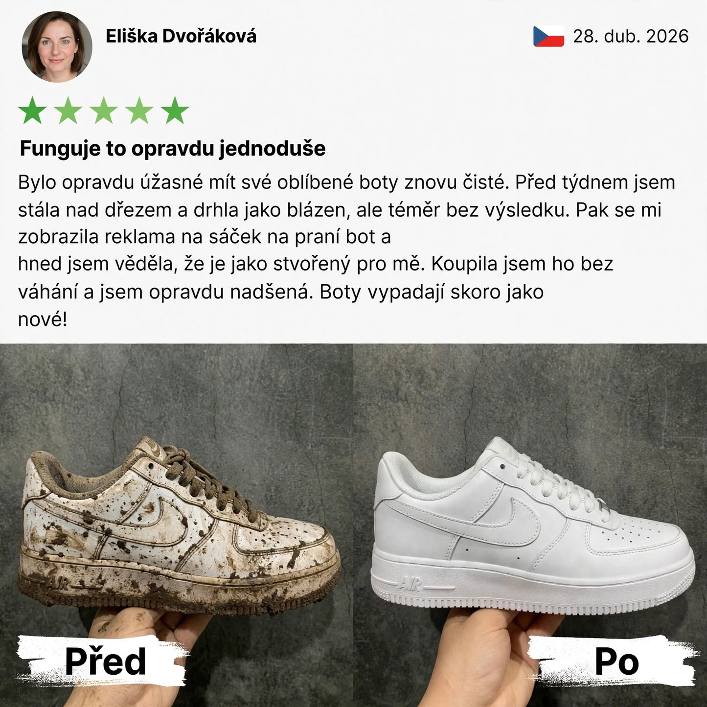 Čistokrok™ – prací sáček na boty | Poctivo
