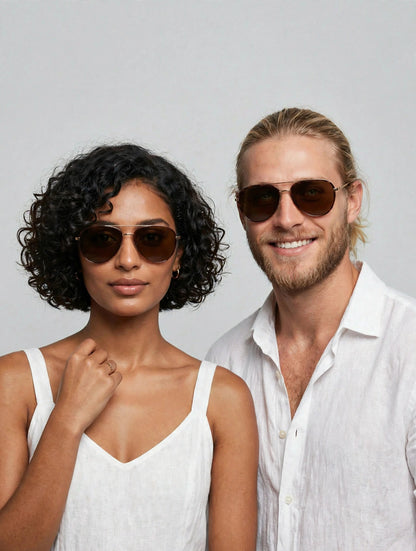 Horizon Aviator sluneční brýle s UV400 ochranou